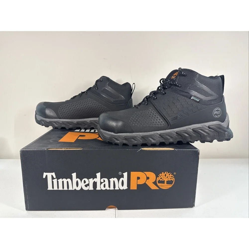 Men's Boots Timberland PRO Ridgework Composite Safety Toe Waterproof Mid 10‎